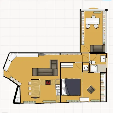 Апартаменти Apartamentu Na Playa En Xixon Cerca Del Centru *